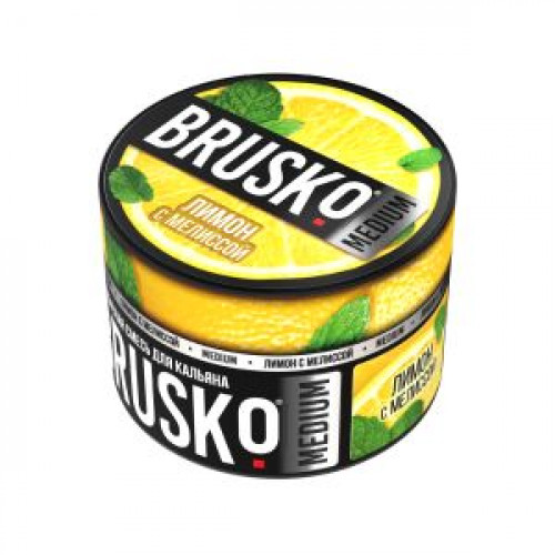 Табак для кальяна Brusko Medium 50 гр (Лимон с мелиссой)